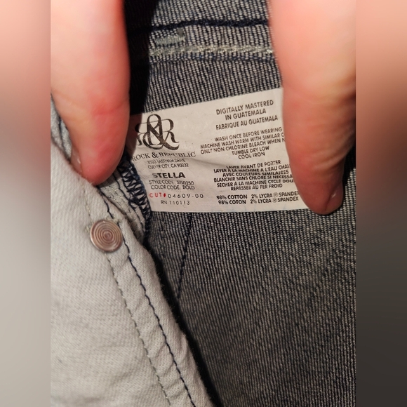 Womens Rock & Republic Women's Stella Straight Leg Jeans - 29 - Picture 5 of 6